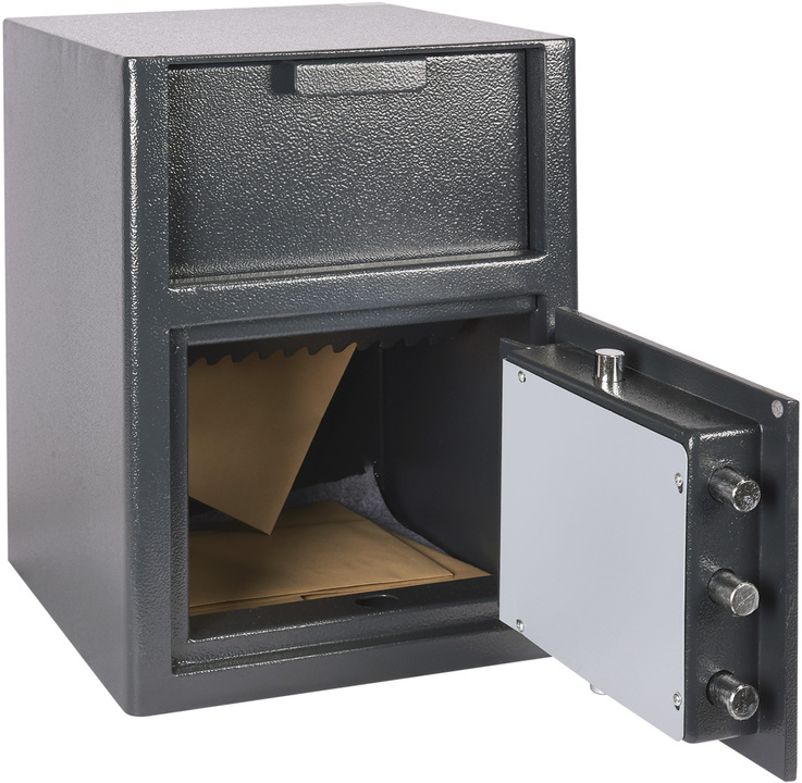 Chubbsafes Omega deposit safe size 1 open